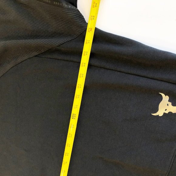 Under Armour Black Project Rock Pullover Hoodie S - Picture 9 of 10